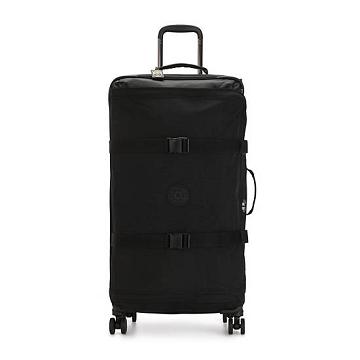 Kipling Spontaneous Large Rolling Matkalaukut Mustat | FI 1746ZU
